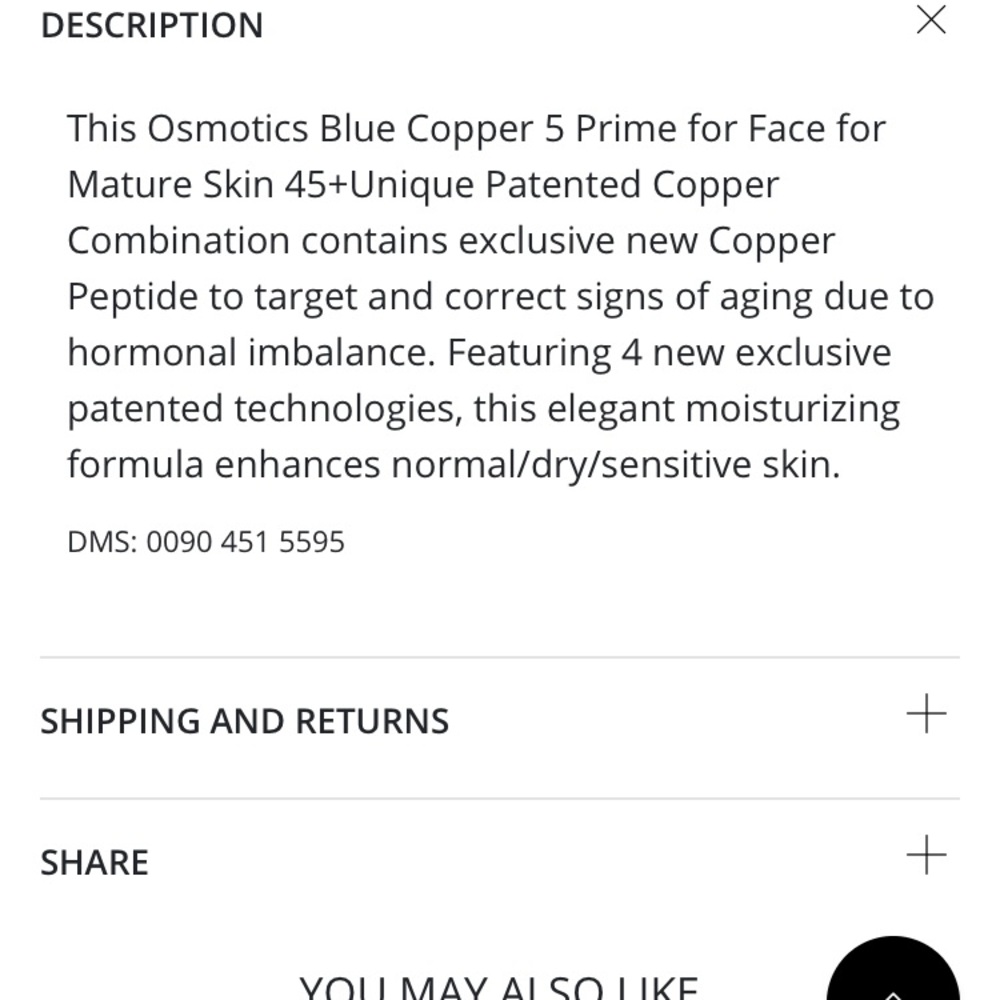 OSMOTICS Blue Copper 5 PRIME FACE - Picture 2 of 6